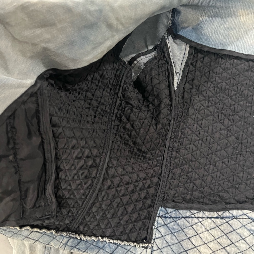 Generation Love Diamond Patterned Light Blue Jack… - image 5